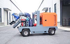 拖掛式移動(dòng)泵車 防汛排澇  抗旱灌溉